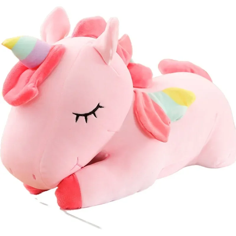 25cm-35CM Kawaii Giant Unicorn Plush Toy Soft Stuffed Unicorn Soft Dolls Animal Horse Toys For Children Pillow Birthday Gifts - Image 5