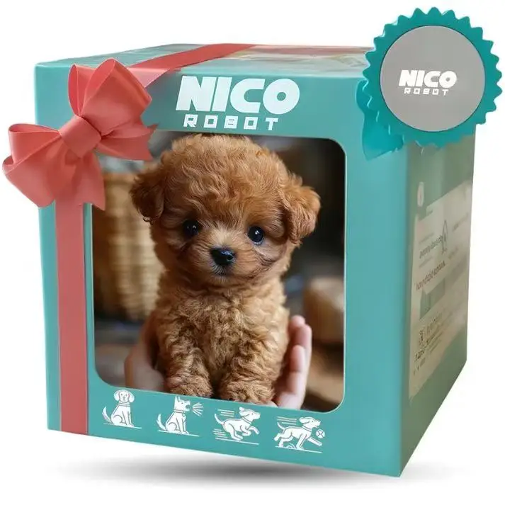 New Cute Plush Robot Puppy Interactive Walking Simulated Puppy Barking Tail Wagging Puppy Plush Toy Chilren(Without Battery) - Image 4