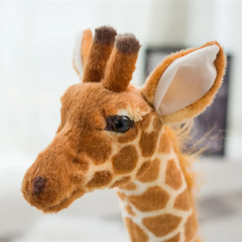 Huge Real Life Giraffe Plush Toys Cute Stuffed Animal Dolls Soft Simulation Giraffe Doll Birthday Gift Kids Toy Bedroom Decor - Image 6