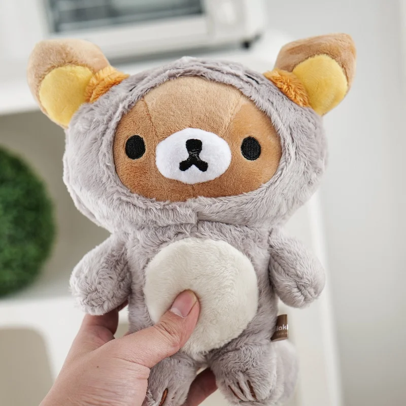 Anime Rilakkuma Cartoon Plush Doll Soft bear Toys Kawaii Room Decor Teddy Bear Plushies Cute Couple Bear Xmas Gifts For Girls - Image 4