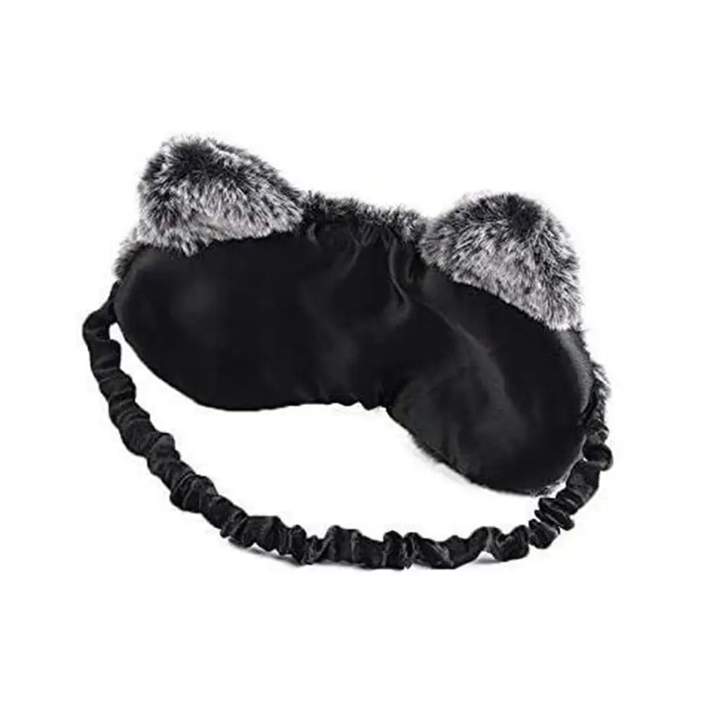Sleeping Eye Mask Soft Plush Plush Eye Mask Funny Animal Design Lightproof Mask for Travel - Image 6