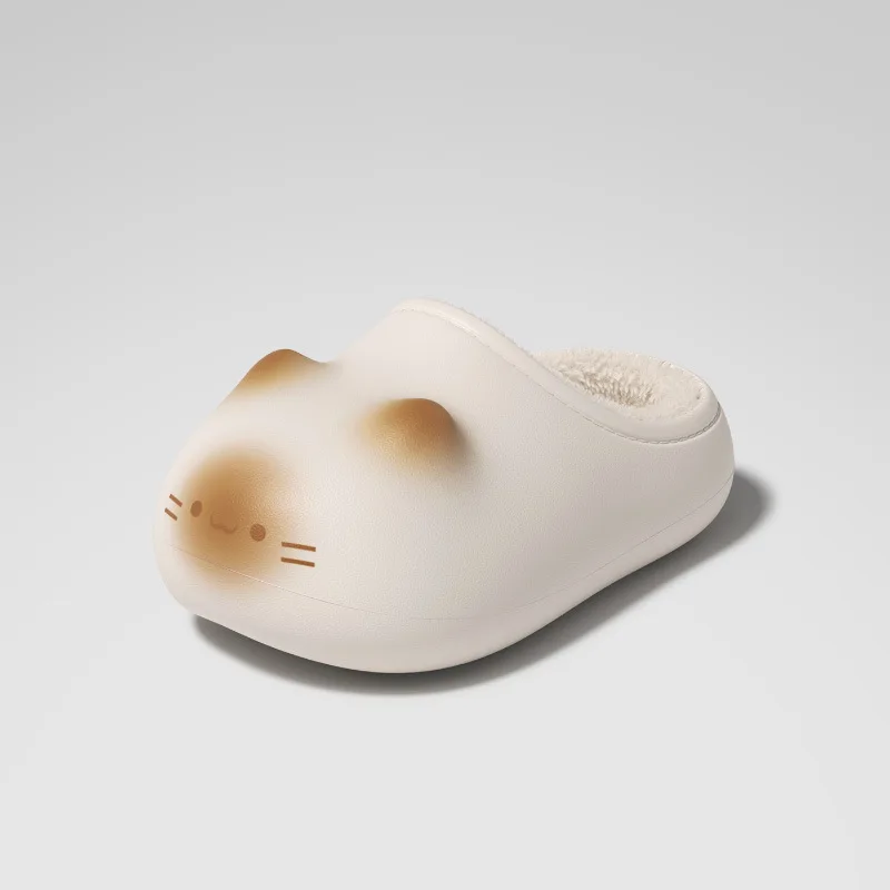 New winter warm bottom cats paws slipper - Image 8
