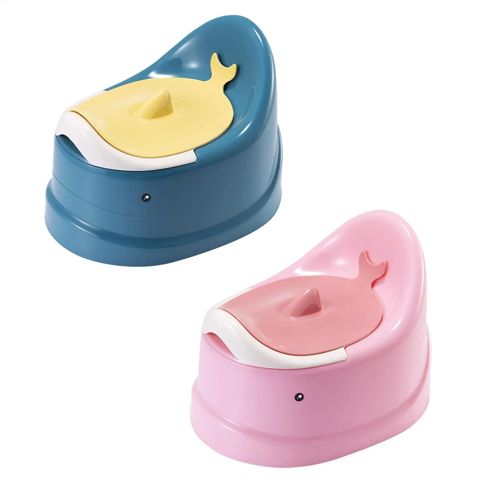 1pc Portable Toddler Potty Baby Toilet Trainer Training Toilet For Travel Stable And Safe Oval Bottom Design Non Slip Potty - Image 3