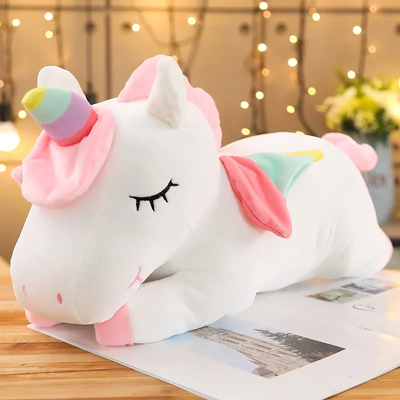 25cm-35CM Kawaii Giant Unicorn Plush Toy Soft Stuffed Unicorn Soft Dolls Animal Horse Toys For Children Pillow Birthday Gifts - Image 9