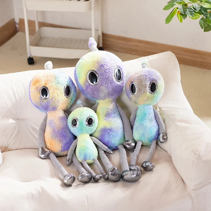 Cute Baby Alien Plush Doll Lovely Extraterrestrial Stuffed Toy Soft Peluches Playmates Birthday Gift for Children Boy - Image 3