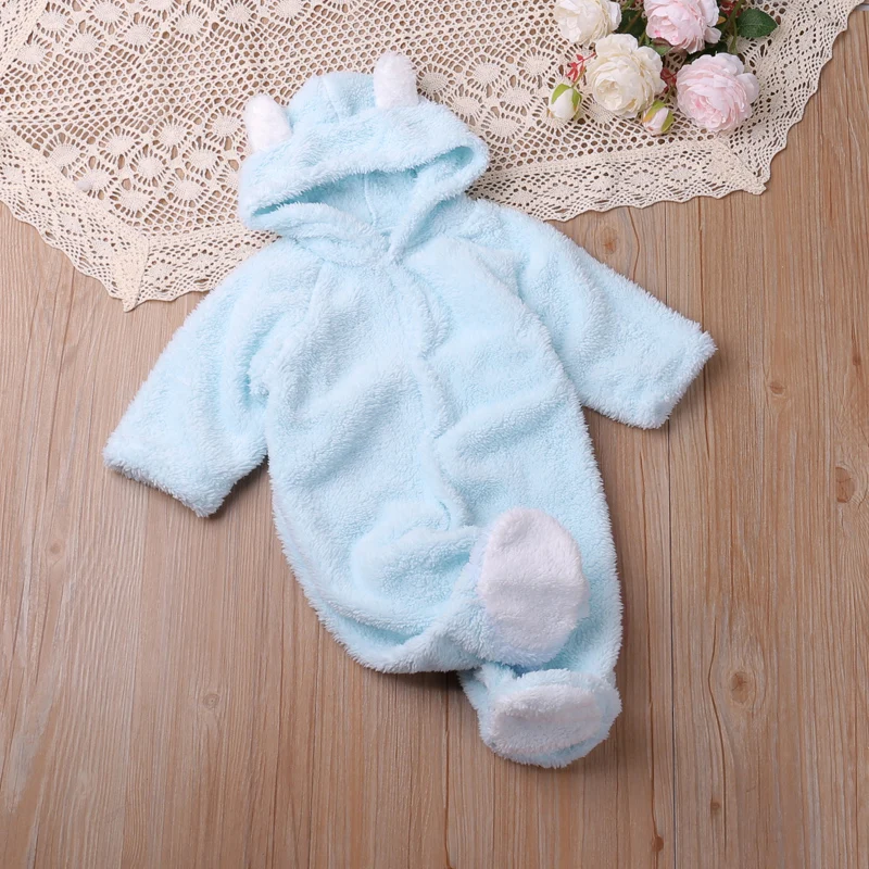 Humor Bear Autumn Cartoon Style Winter Long Sleeve Baby Boys Girls Rompers Toddler Kids Playsuit Jumpsuits Baby Clothes - Image 9