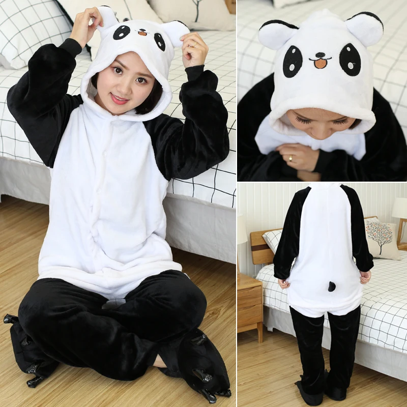 Kigurumi Unicorn Animal Pajamas Unisex Adults Frog Cartoon Onesies Pyjamas Halloween Christmas Family Party Homewear Costumes - Image 11