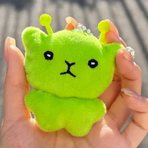Cute Alien Cat Plush Pendant Super Soft Plushie Dolls