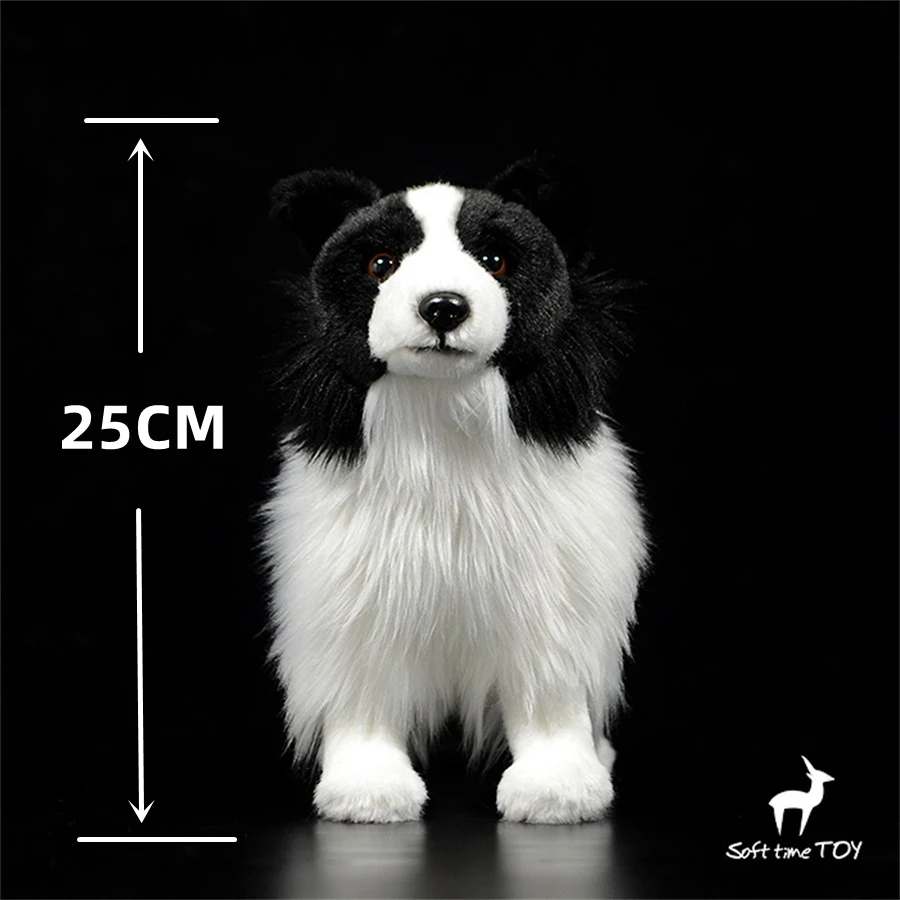 Sheltie Dog Plush Toy – Realistic Shetland Sheepdog Stuffed Animal, Soft Rough Collie Plush Doll - Image 8