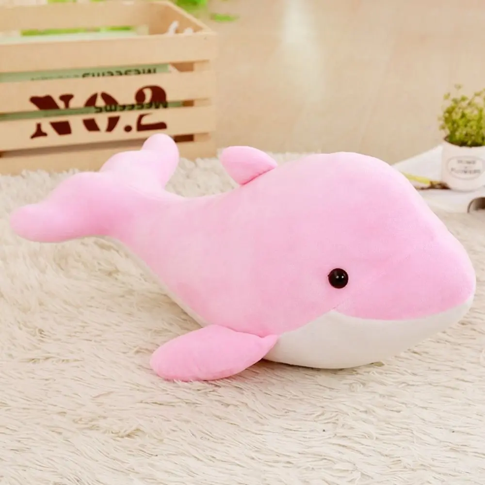 Animal Pillow Pink Dolphin Dolphin Stuffed Dolphin Stuffed Soft 20cm/40cm Dolphin Sofa Pillow - Image 4