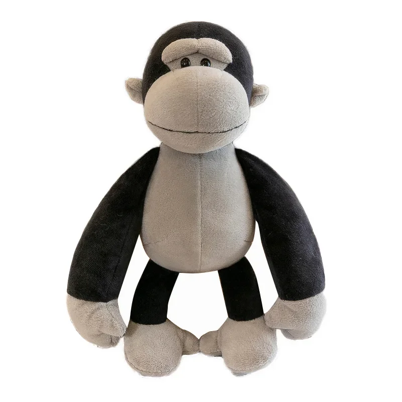 Stuffed Plush Animals Toys Soft Dolls Jungle Lion Elephant Tiger Dog Fox Monkey Deer Children Gift Kawaii Baby Kids Hobbie Toys - Image 12
