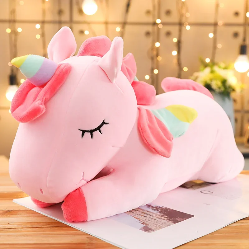 25cm-35CM Kawaii Giant Unicorn Plush Toy Soft Stuffed Unicorn Soft Dolls Animal Horse Toys For Children Pillow Birthday Gifts - Image 10
