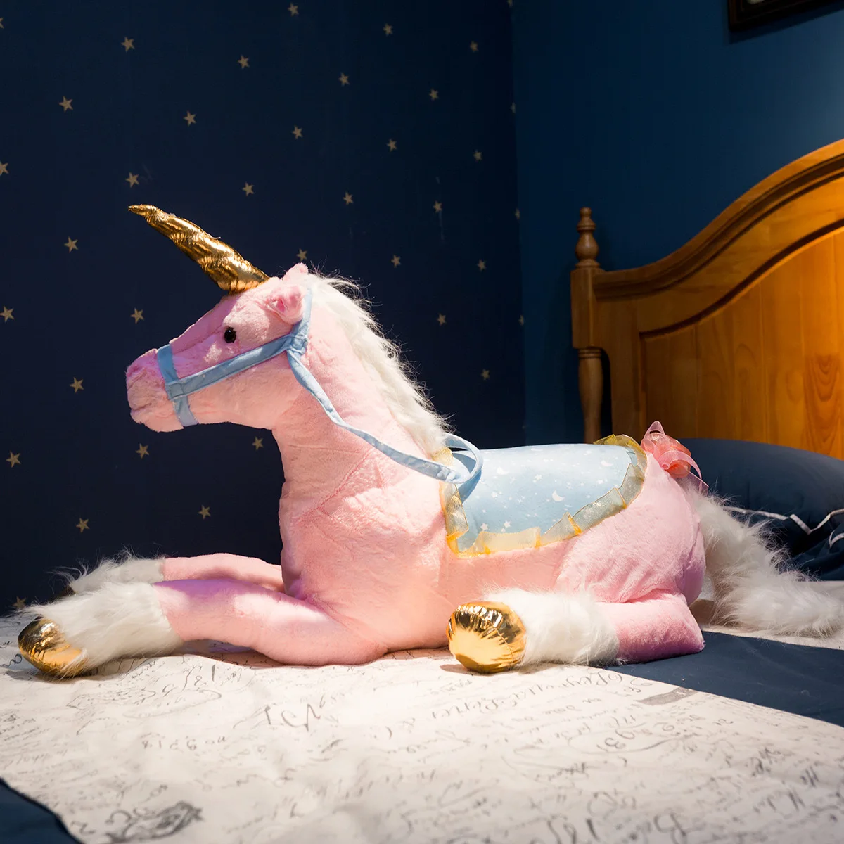 100cm Lovely Unicorn Plush Toy Stuffed Animals Large Size Unicorn Soft Doll Gift for Chindren Kids Toys - Image 7