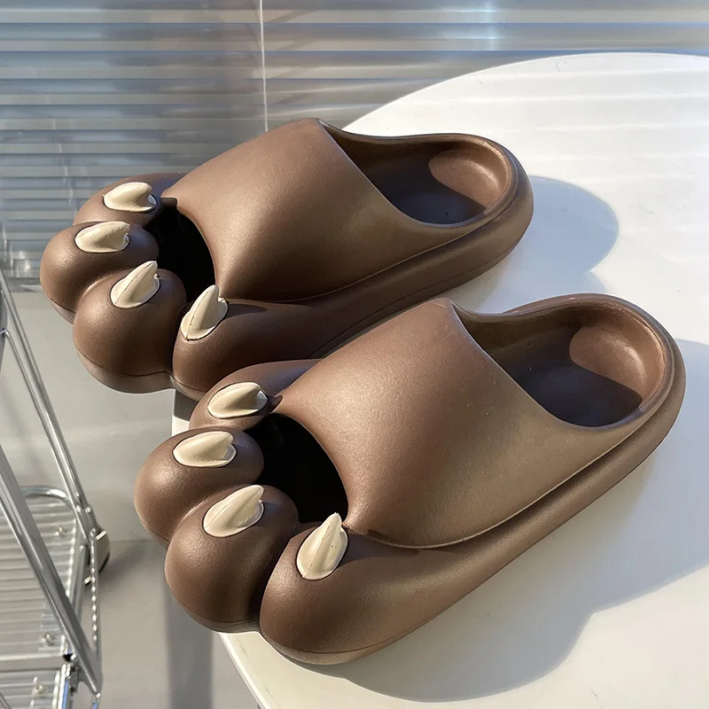 Cute Tiger Paw Slippers for Men & Women | Cartoon Claw Summer Slides - Image 10