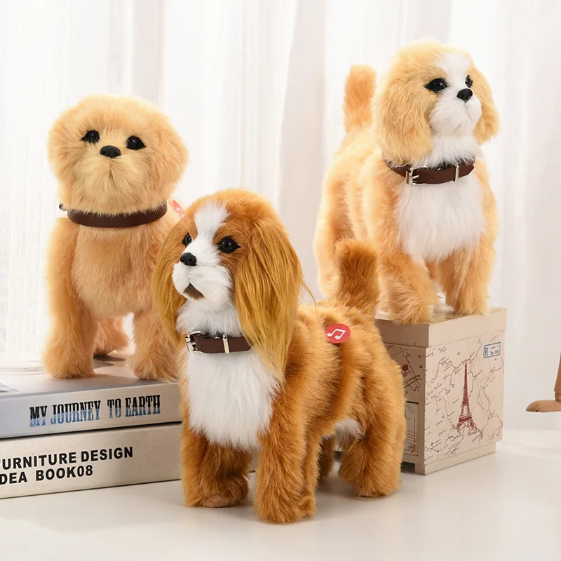 New Simulation Robot Dog Electronic Pet Sound Control Walking Nodding Music Touch Control Robot Animal Pet Children Toy Gifts - Image 2