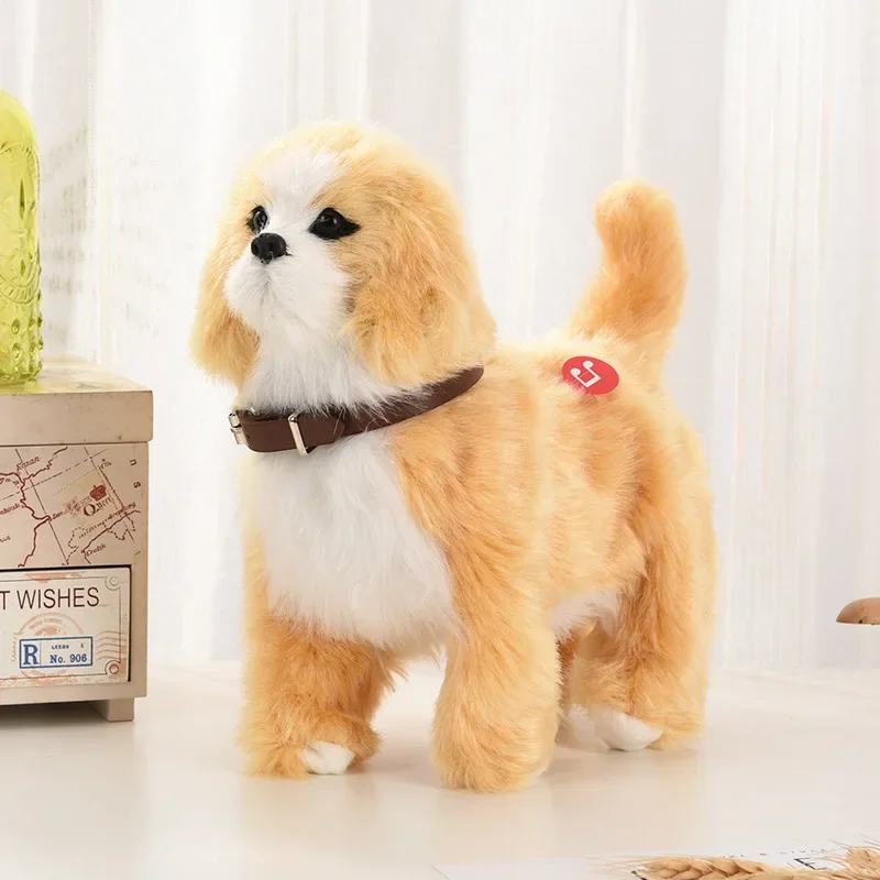 Robot Dog Toys Interactive Puppy Electronic Plush Animal Sound Control Walk Bark Electric Teddy Touch Control Music Pet Kid Gift - Image 15