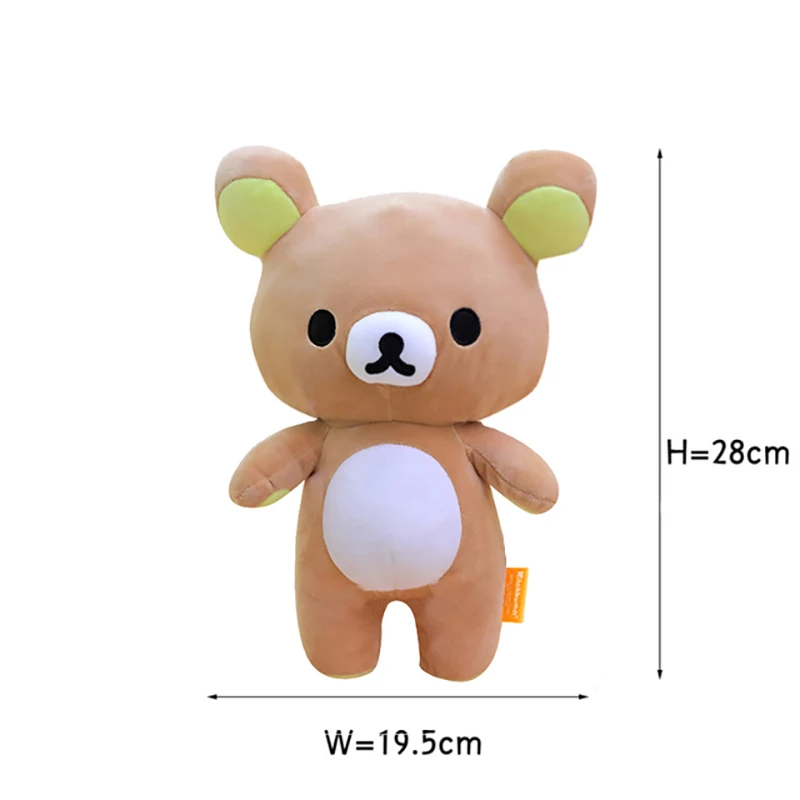 Anime Rilakkuma Cartoon Plush Doll Soft bear Toys Kawaii Room Decor Teddy Bear Plushies Cute Couple Bear Xmas Gifts For Girls - Image 13