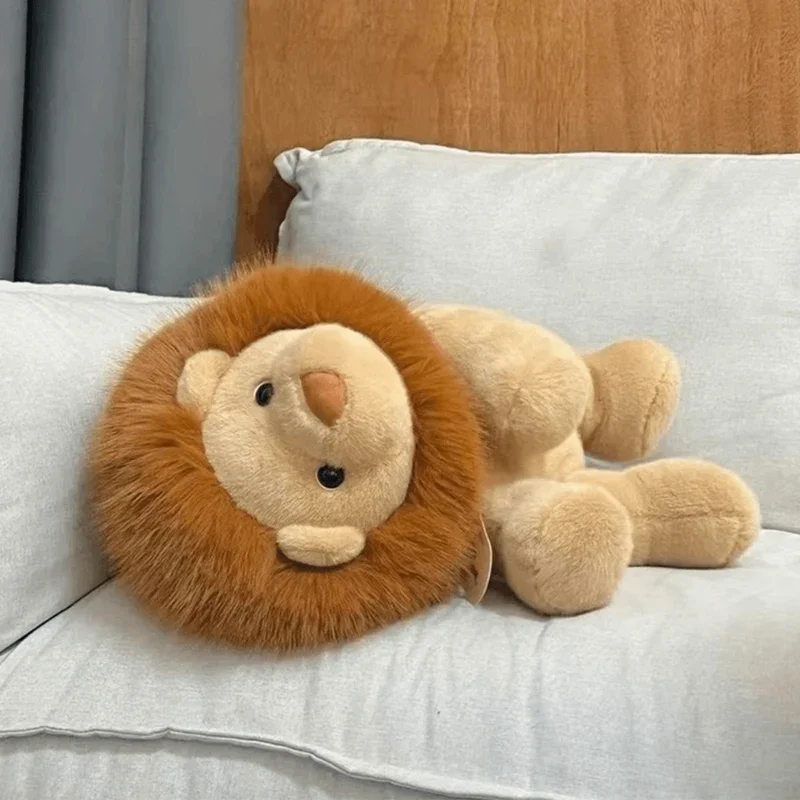 30-55cm Super Soft Kawaii Lion Plush Toys Stuffed Animals Cartoon Cute Lion Dolls Toys for Kids Room Decor Boys Birthday Gifts - Image 3