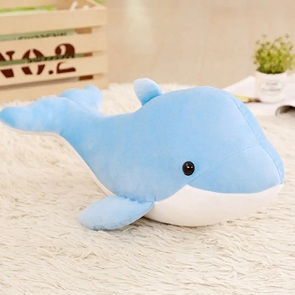 Animal Pillow Pink Dolphin Dolphin Stuffed Dolphin Stuffed Soft 20cm/40cm Dolphin Sofa Pillow - Image 3
