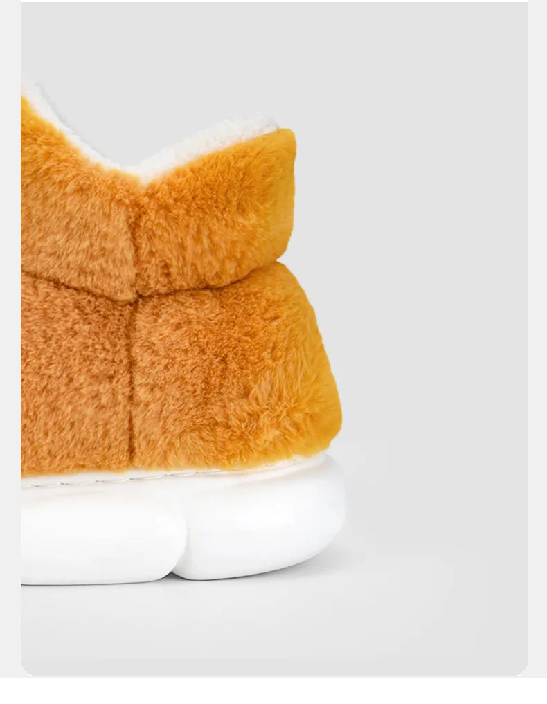 Tiger Paw Plush Slippers for Women & Men | Furry Winter House Shoes - Image 4