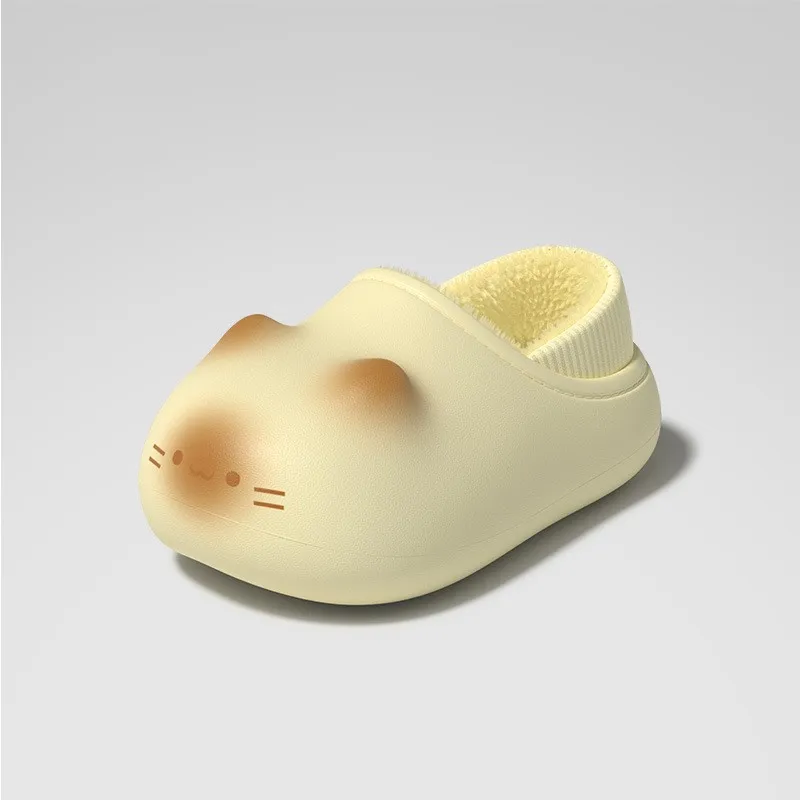 New winter warm bottom cats paws slipper - Image 7