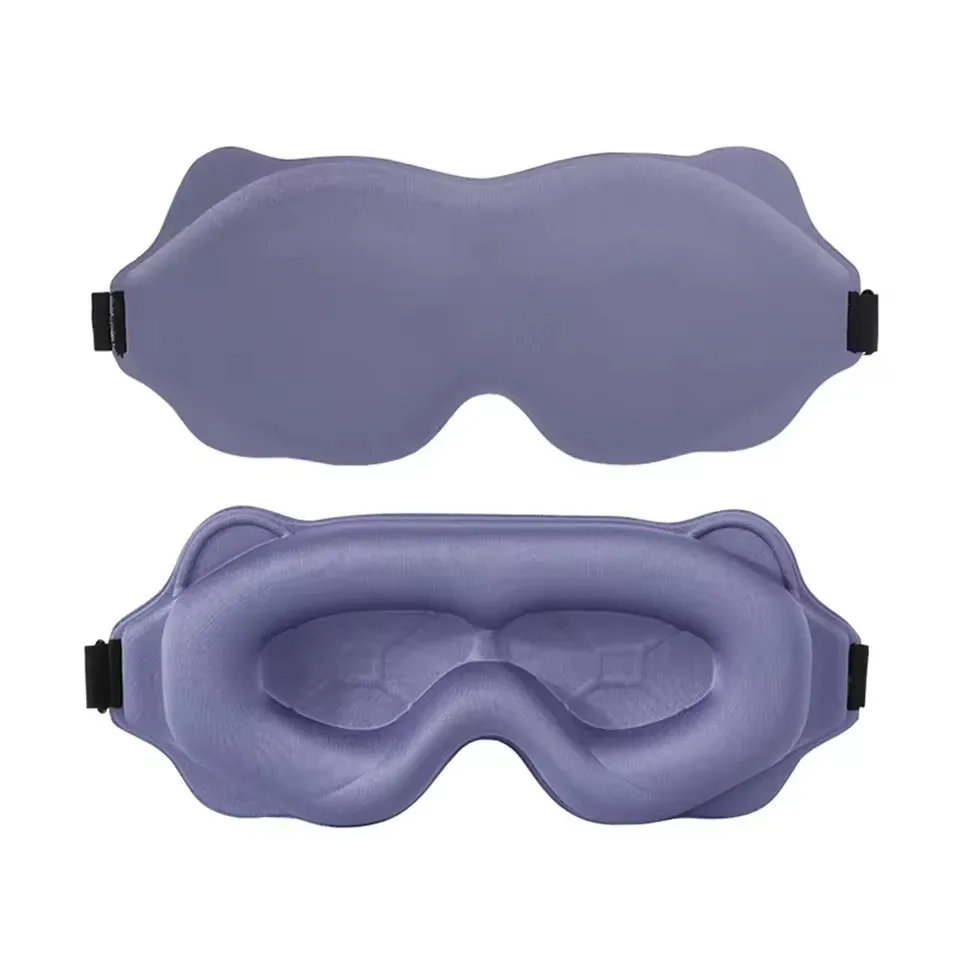 Sleep Eye Mask Weighted for Side Sleeper Men Women 3D Contoured Sleeping Mask No Eye Pressure 100% Blockout Soft Comfortable Eye - Image 7