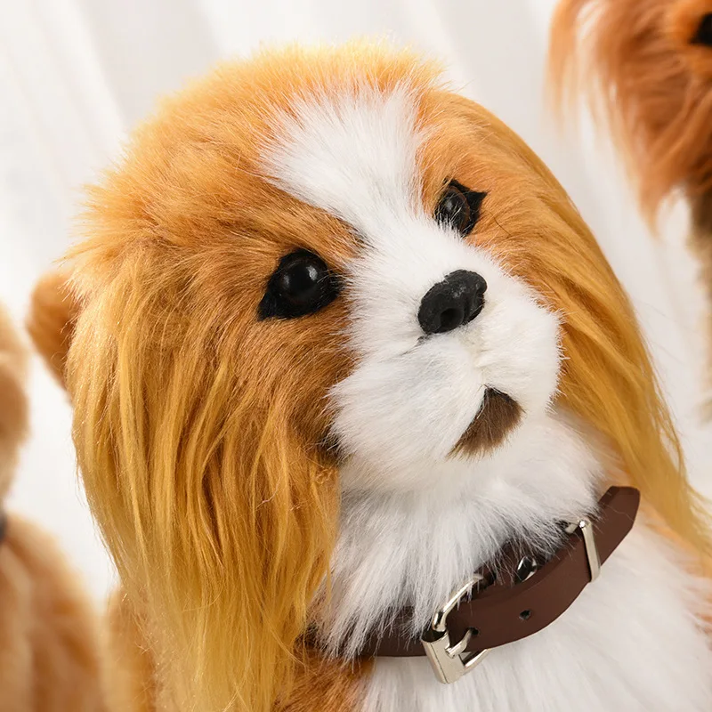 New Simulation Robot Dog Electronic Pet Sound Control Walking Nodding Music Touch Control Robot Animal Pet Children Toy Gifts - Image 3
