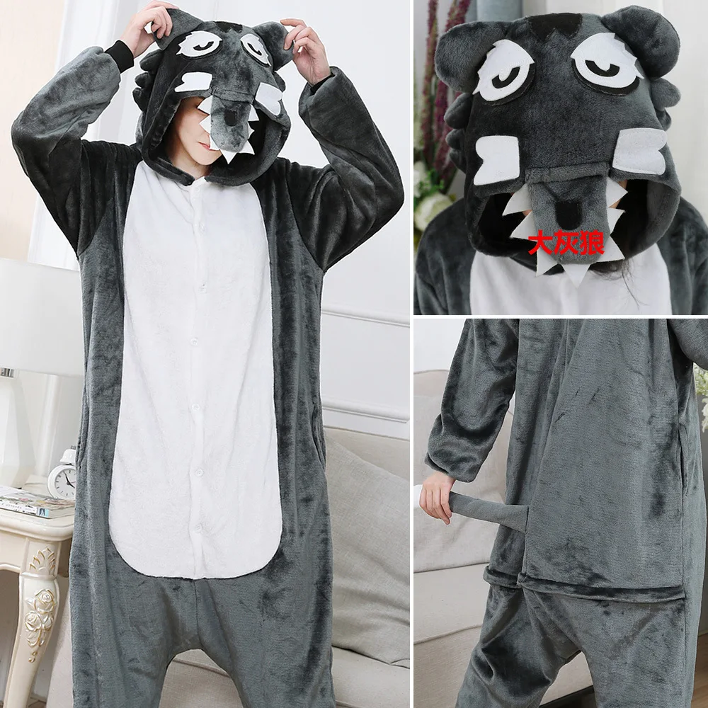 Kigurumi Unicorn Animal Pajamas Unisex Adults Frog Cartoon Onesies Pyjamas Halloween Christmas Family Party Homewear Costumes - Image 13