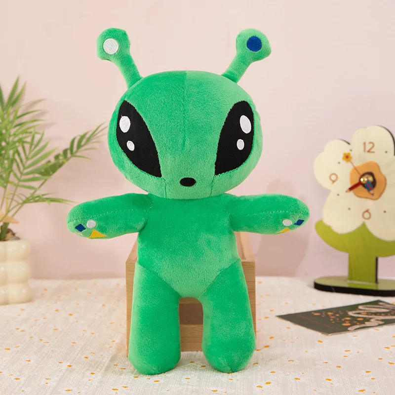 30cm Green Alien Plush Toy Anime Tentacle Horn Alien Monsters Horror Doll Boys Girls Soft Toys Stuffed Throw Pillow Kids Gifts - Image 6