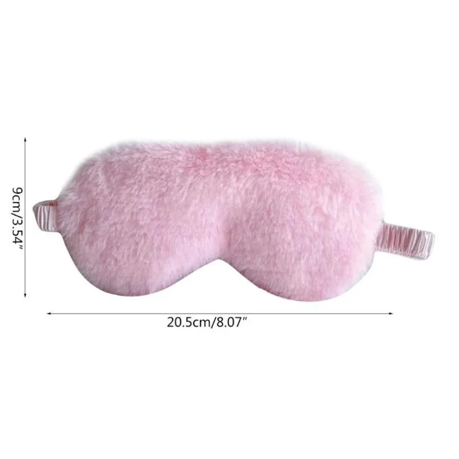 Sleeping Mask Sleeping Blindfold Soft Plush Eye Masks Cute Love Cloud Eye Cover Plush Mask Eyepatch Nap Health Eye Cover - Image 5
