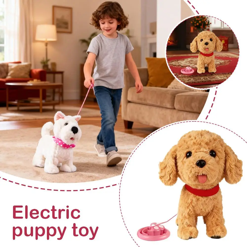 Interactive Electric Barking Dog Toy - Realistic Singing Dancing Licking Puppy Doll Interactive Pet Toy For Kids Toddlers - Image 3