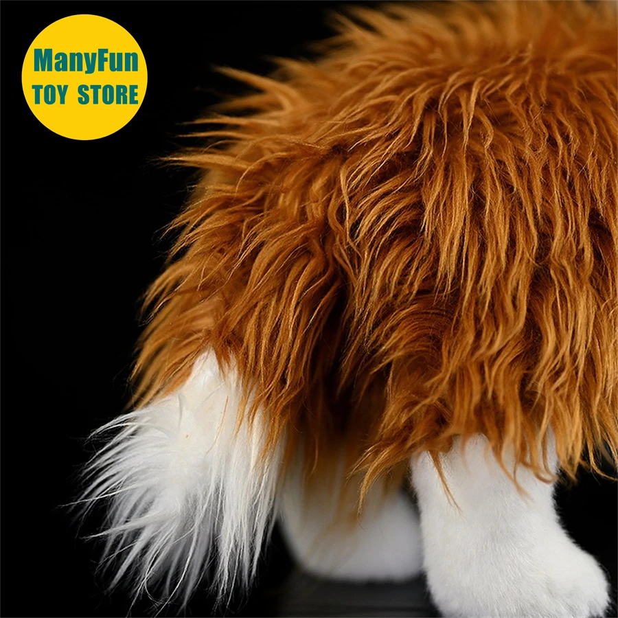 Sheltie Dog Plush Toy – Realistic Shetland Sheepdog Stuffed Animal, Soft Rough Collie Plush Doll - Image 6