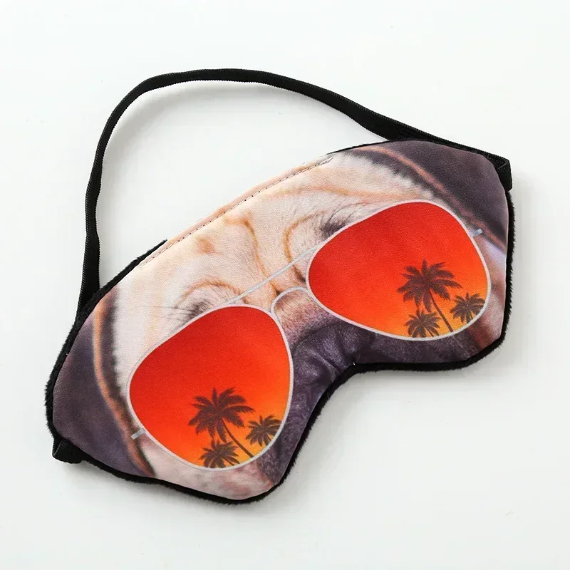 3D Animal Dog Tiger Fox Eye Mask Soft Lightproof Sleeping Eye Covers for Woman Man To Sleep Better for Travel Nap Rest Masks - Image 7