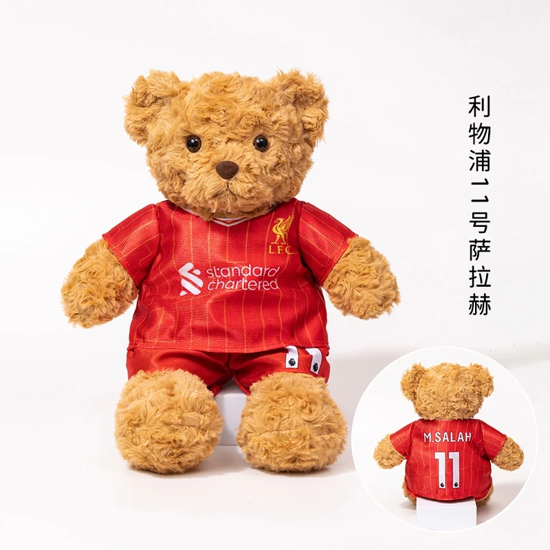 Plush Football Player Teddy Bear Doll – Soft Soccer Player Plush Toy, Kids Stuffed Animal Gift & Souvenir - Image 18