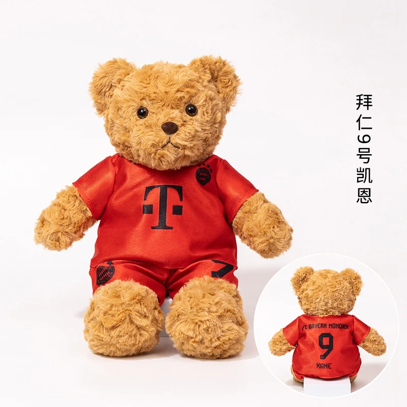 Plush Football Player Teddy Bear Doll – Soft Soccer Player Plush Toy, Kids Stuffed Animal Gift & Souvenir - Image 16