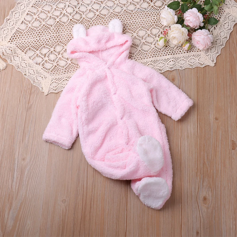 Humor Bear Autumn Cartoon Style Winter Long Sleeve Baby Boys Girls Rompers Toddler Kids Playsuit Jumpsuits Baby Clothes - Image 8