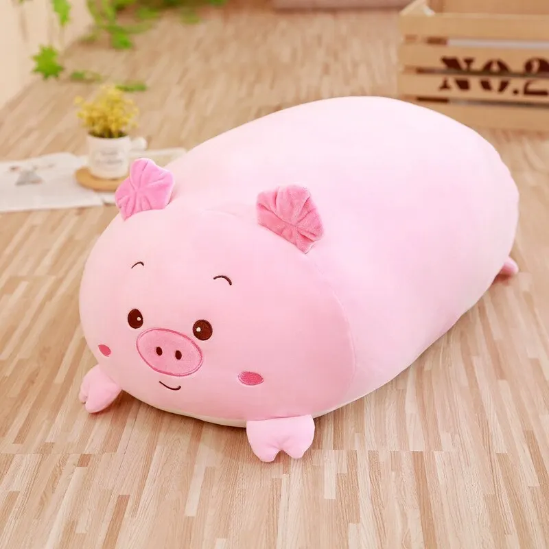 Hot Sale Soft Animal Pillow 28/60cm Cute Cat Pig Dog Frog Plush Toy Stuffed Lovely Kids Birthyday Gift - Image 10